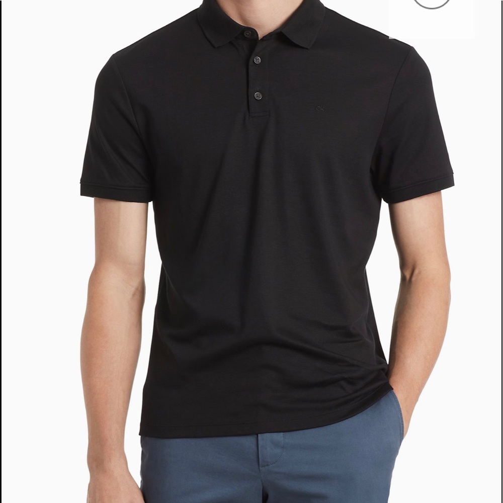 COPY - Calvin Klein Black Polo shirt
